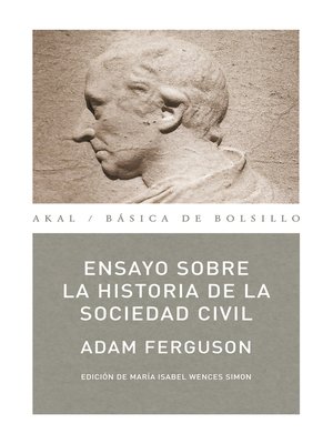 cover image of Ensayo sobre la historia de la sociedad civil